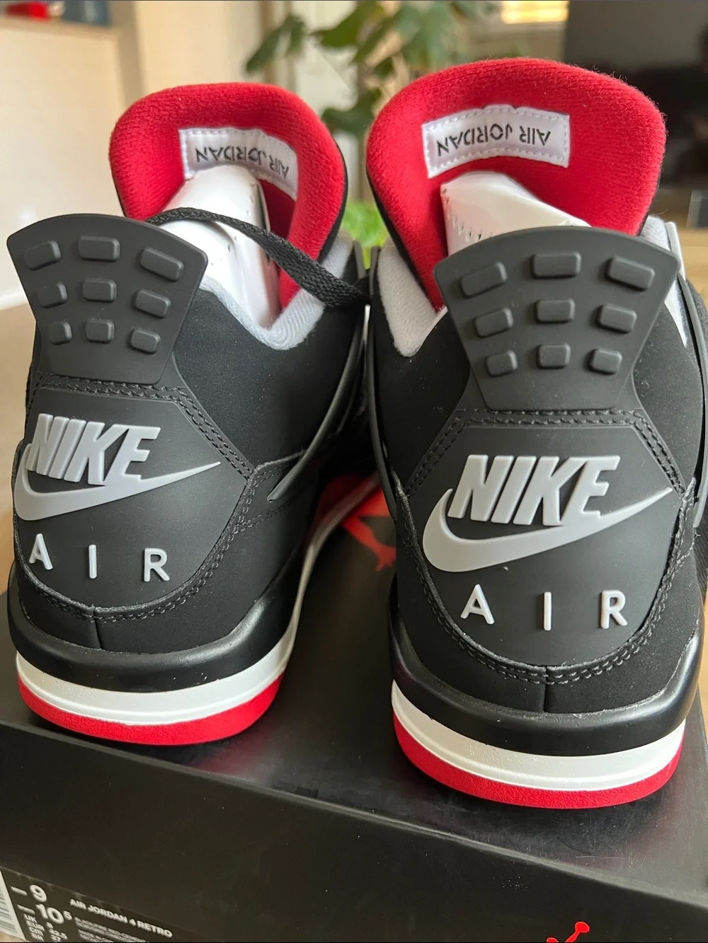 Nike Air Jordan 4 Retro “Bred” 2019 release